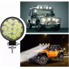 faros de niebla Par Faros 14 Leds Redondo Mini Slim