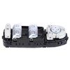 Aublinto Window Regulator Electric Window Switch Front Left Silver Compatible