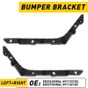 WenQi Pair Rear Bumper Brackets For 2013-2019 Nissan Sentra Driver