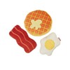 TONBO Plush Toys Combo - Waffle, Bacon, Egg (Rise and