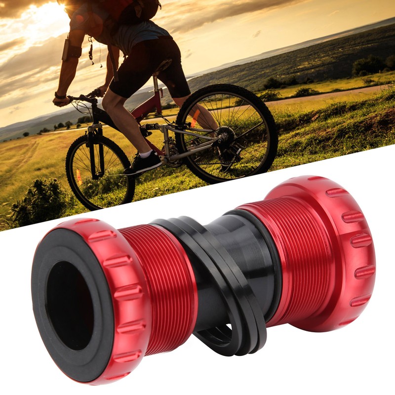 GUB Mountain Bike Aluminum Alloy Ceramic Hollow Integral Bottom Bracket