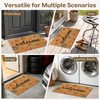 Pumpkin Door Mat Outside - Fall Pumpkin Welcome Mat for