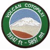 Cotopaxi Patch (3.5 Inch) Embroidered Iron-on or Sew-on Badge Travel