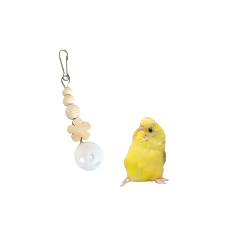 Parakeet Biting Toy, Plastic Bell, Made in Japan, Safe and