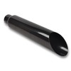 FGJQEFG 5 Inch Inlet 8 Inch Outlet Gloss Black Stainless