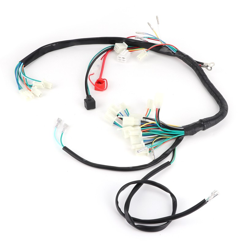 Engine Start Wire Wiring Harness Loom for 50cc 110cc 125cc