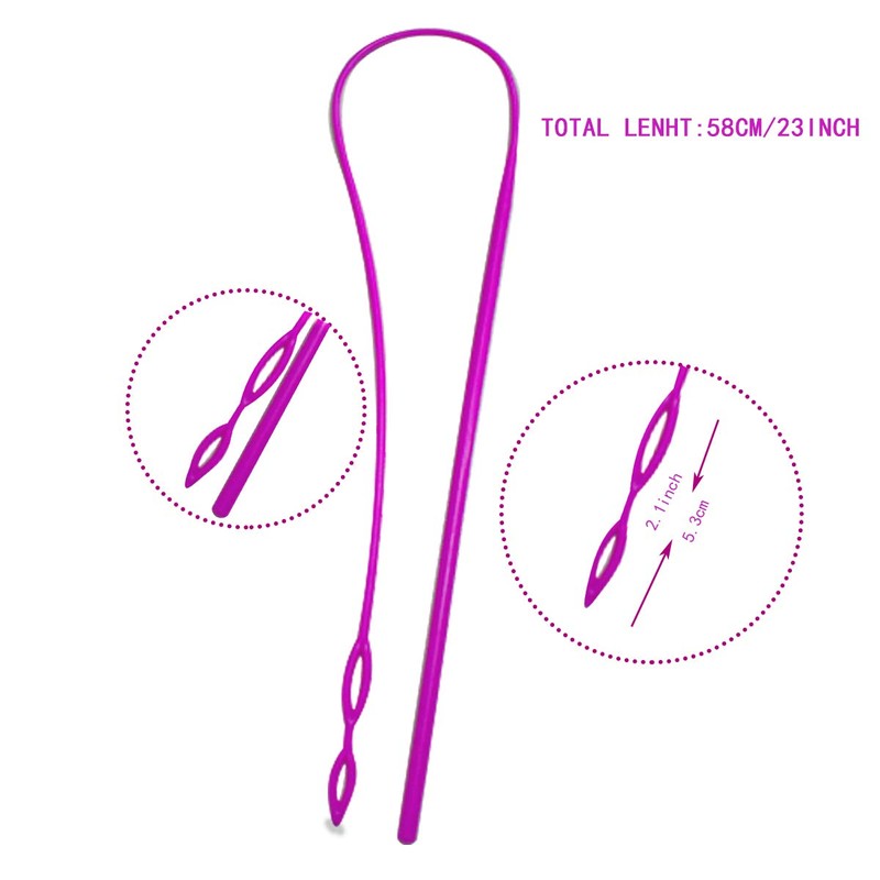 Flexible Plastic Drawstring Threader Tool, Easy Threader Drawstring Replacement Tool