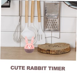 Ciieeo Cute Rabbit Kitchen Timer Mechanical Manager for Home Baking Countdown Tool with Material Easy to Use Design for Cooking Enthusiasts