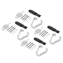 Septpenta Set of 4 Replacement Tips for Galaxy Tab S8, Galaxy Tab S8 Plus, Stylus Pen Tips Replacement Set, Easy Installation, Replacement Pen Tips with Pens, Tweezer Brushes