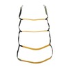 Boat Rope Ladder 4 Steps Foldable Portable Rope Boarding Ladder