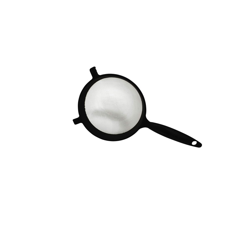 Imusa - Colador de plástico, 7 pulgadas, color negro