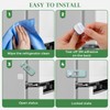 KIZZHISI 5Pack Child Proof Refrigerator Lock, Baby Proofing Cabinet Locks,
