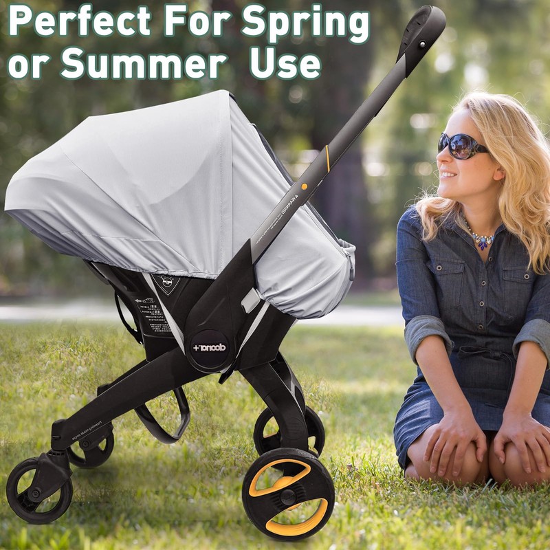 Breathable Baby Car Seat Cover Compatible with Doona Car Seat