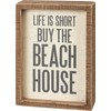 Primitives by Kathy Home Décor Inset Box Sign - Life