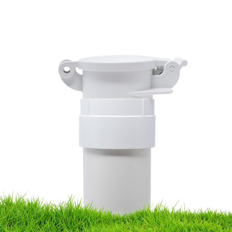 Enviro Design Products Footloose 4" Sewer Cap for RV Sites/Campgrounds