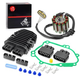 MOTO1988 Magneto Stator And Regulator Gasket For YAMAHA R1 FZ1 FZ8 2007-2015