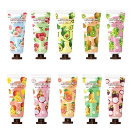 10 Pack Hand Cream Gifts Set for Women,Mothers Day, Bridal Shower Gifts and Teacher Appreciation Gifts, Natural Bulk Moisturizing Hand Lotion Travel Size for Dry Cracked Hands