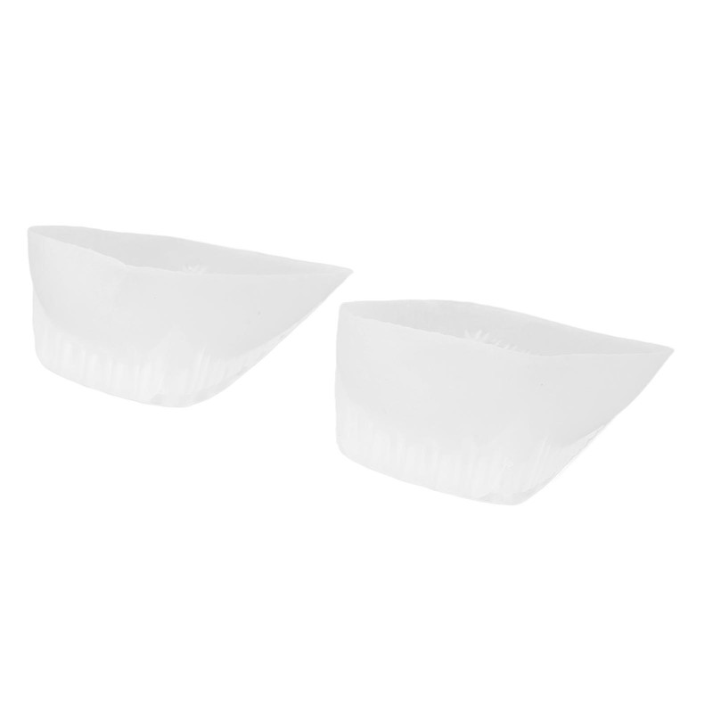 2 Pair Gel Heel Pad Transparent Strong Adhesion Soft Massaging