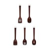 Sur La Table, Set of 5 Wooden Utensils, Solid Turner/Solid