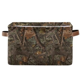 Camouflage Rectangular Storage Basket Organizer Bin Shelf Baskets For Clothes Gifts For Home Office Dorm
