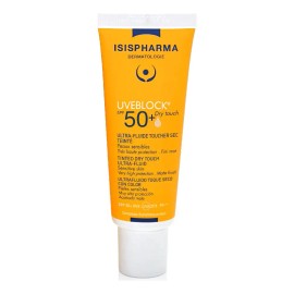 Isispharma Uveblock Fps 50+ 40ml Toque Seco Tono Claro Fluido Alta Protección