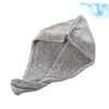 TOVINANNA Hair Drying Quick Drying Towel Bamboo Charcoal Absorbent Cap