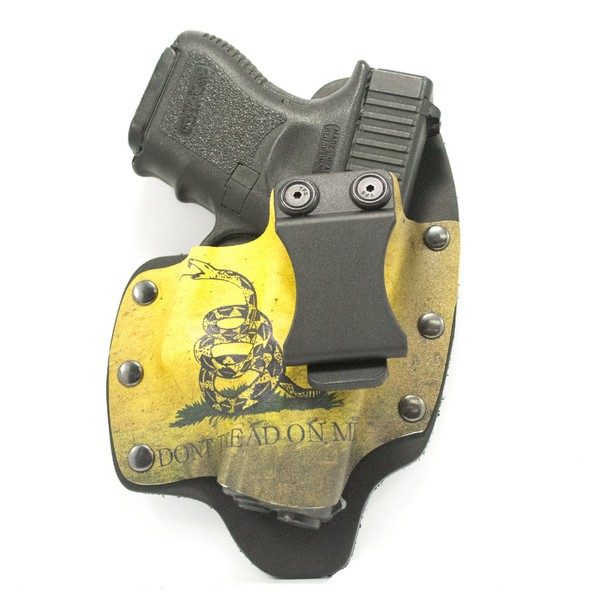 Infused Kydex USA Don't Tread On Me IWB Hybrid Concealed Carry Holster (Right-Hand, for Taurus Mod 85 .38cal)