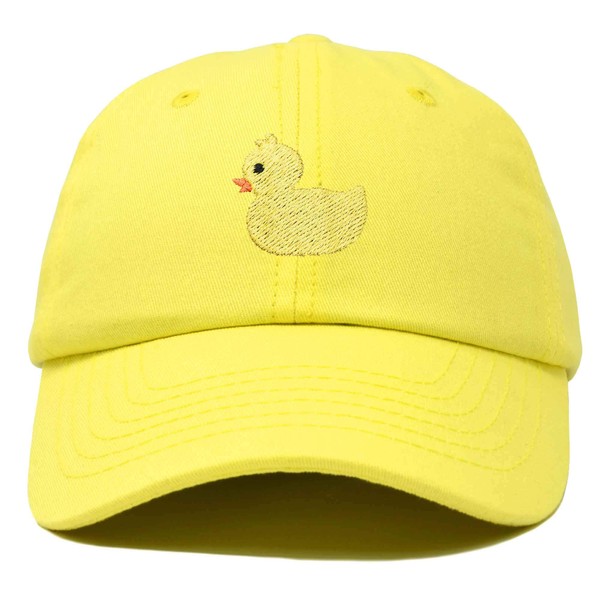 DALIX Cute Ducky Soft Baseball Cap Dad Hat in Yellow
