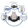 2Pcs Thermostat Switch Sensitive Auto KSD302R Dual Metal Plate Temperature