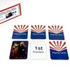 Pat’s Flash Cards 380 US Presidents, States and Capitals Memory