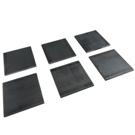 Welding Cube - Welding Practice for MIG, TIG, Stick, Arc, Gas and Brazing (4" x 1/4" Mild Steel 1 Pack)