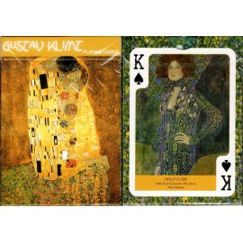 Piatnik Gustav Klimt Playing Cards Poker Size Deck Piatnik Custom Limited Edition New