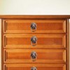 Lion Head Knobs Pull Dresser Drawer Cabinet Door Ring Head