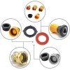 Garden 32-Pack Heavy Duty Rubber Garden Hose Washer Seals