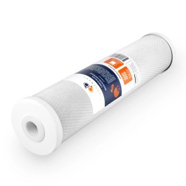 AquaBoon 2PK of Aquaboon Big Blue 5µm Coconut Shell Carbon Block Water Filter 20"x4.5"