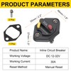 DMiotech 30A Circuit Breaker, 12-32V DC Automotive Inline Fuse Holders