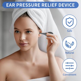 Ear Pressure Relief Device, Ear Pressure Tool, Migraine Ear Pressure Relief Device Naturelly Reduce Tension and Pressure Inside The Head