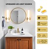 AIJIASI Wall Sconces - 15 inch Gold Wall Sconces Set