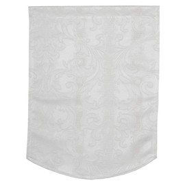 Jacquard Damask Antimacassar Chairback Sofa Settee Chair Furniture Protector Cover (Cream)