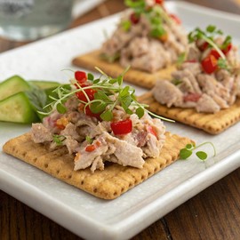 StarKist Lunch-To-Go Mix Your Own Tuna Salad, Chunk Light Tuna Pouch, 4.5 Ounce Kit, 12 Pack