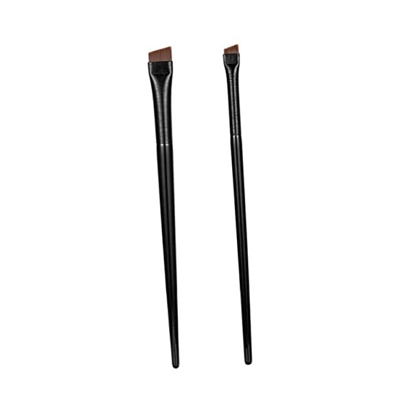 3sets Eyebrow Brushes Multipurpose Angled Eyeliner Brush for Precision Eye