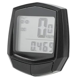 Bike Speedometer, SD 581Computer and Odometer Wired Waterproof Bike Computer Multifunctions English Speedometer for Mountain Bike