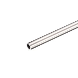 sourcing map 304 Stainless Steel Tube, OD 10mm x 1.5mm Wall Thick 300mm Length Metal Tubing for Industry Machinery