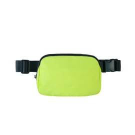 Belt Bag,Fanny Pack with Adjustable Strap,Small Waist Pouch for Workout Shopping Travelling Hiking Running Cycling-Everywhere Belt Bag (Green)