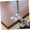 Sosoport 8pcs Cabinet Hinge Repair Plates Door Filler Plate Kit