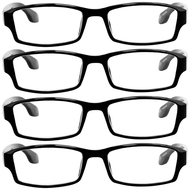 Reading Glasses - 9501HP - 4-BLACK - 3.25