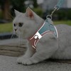 Cat Harness Lead Set for Walking Escape-Proof Cat Harness with