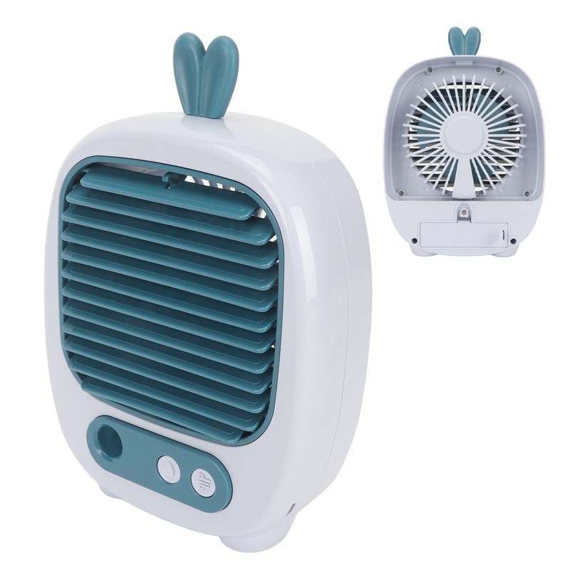 USB Desk Fan 3 Speed Mode Mist Spraying USB Charge