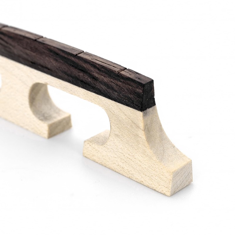 6 String Banjo Bridge 3 Legged Banjo Parts Maple Ebony