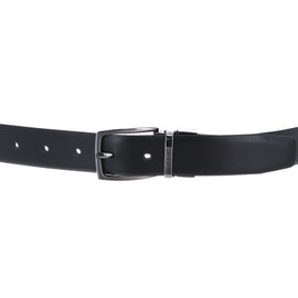 Joop! Men's Leather Belt Reversible Belt Black/Blue 7934, Black-cognac